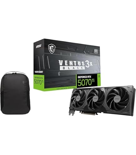 Amazon.com: msi Gaming RTX 5070 Ti 16G Ventus 3X OC Graphics Card
