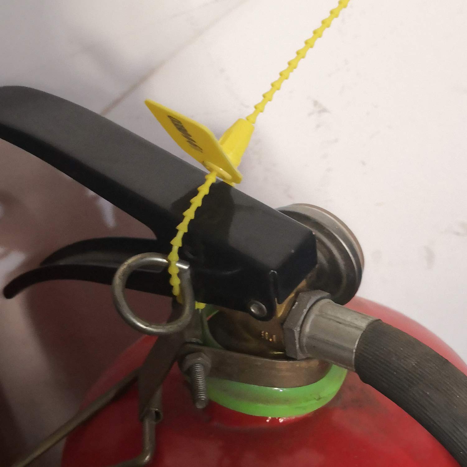 Yellow,300Pcs MultiPurpose Wire Tie Zip Tamper Proof Security Seals AntiTheft Tags Disposable