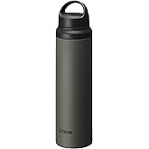Tiger Corporation MCZ-S080GZ0 18/8 Stainless Steel BPA-Free Vacuum Insulated Water Bottle, 27.1 oz., Forest Green