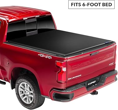 Amazon Com Lund 96883 Genesis Elite Roll Up Truck Bed Tonneau Cover For 2004 2006 Toyota Tundra Fits 6 Bed Automotive