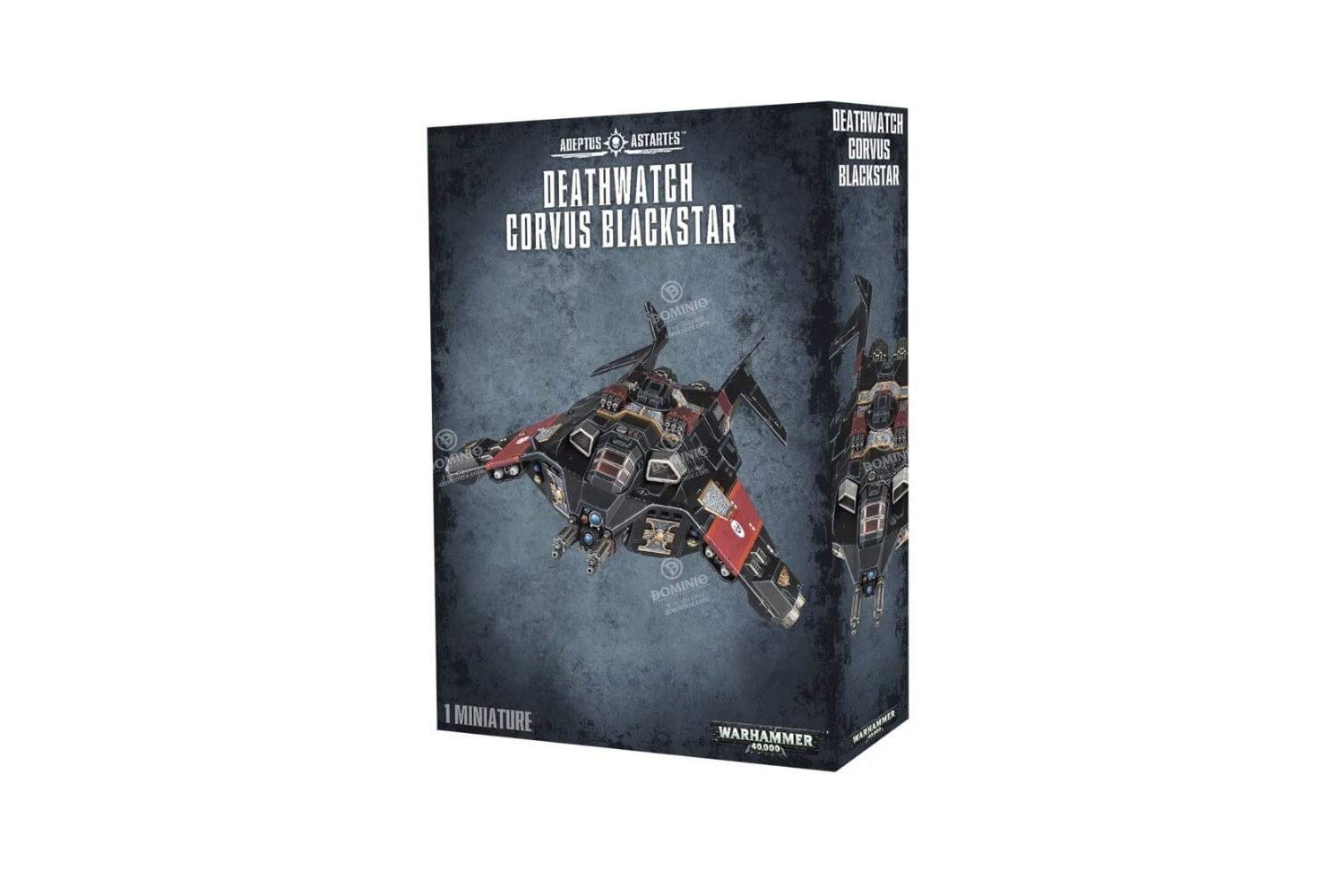 GAMES WORKSHOP 99120109002 "Warhammer 40,000 Deathwatch Corvus Black Star Action Figure