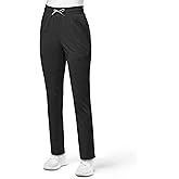 WINK Scrubs for Women, Renew, High-Waist Slim-Leg Pants with Drawstring and 5 Pockets