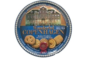 Wonderful Copenhagen Danish Butter Cookies Imported 454g
