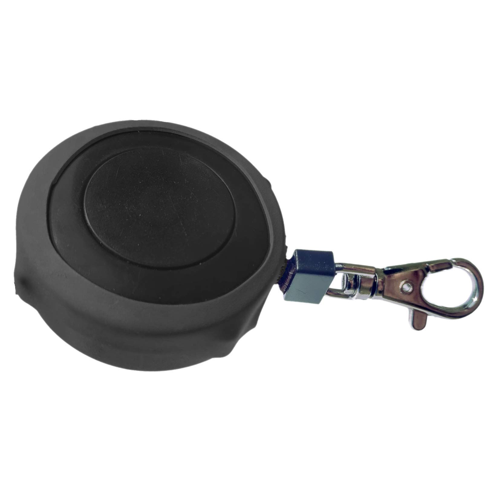 PICO Retractable Dog Lead – Pocket Size 110cm Long Extension Lead – Premium Nylon and Steel Clip Training Lead for Dogs – Small and Compact Design – Effective Locking Mechanism (Black)