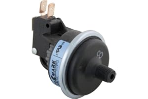 Tecmark V4003P-DX 0.125" MPT 21A Vacuum Switch, Black