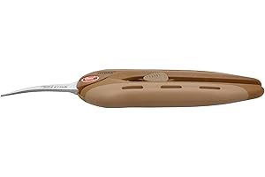 Clauss 18962 Hydroponic Titanium Non-Stick Curved 6" Spring Assist