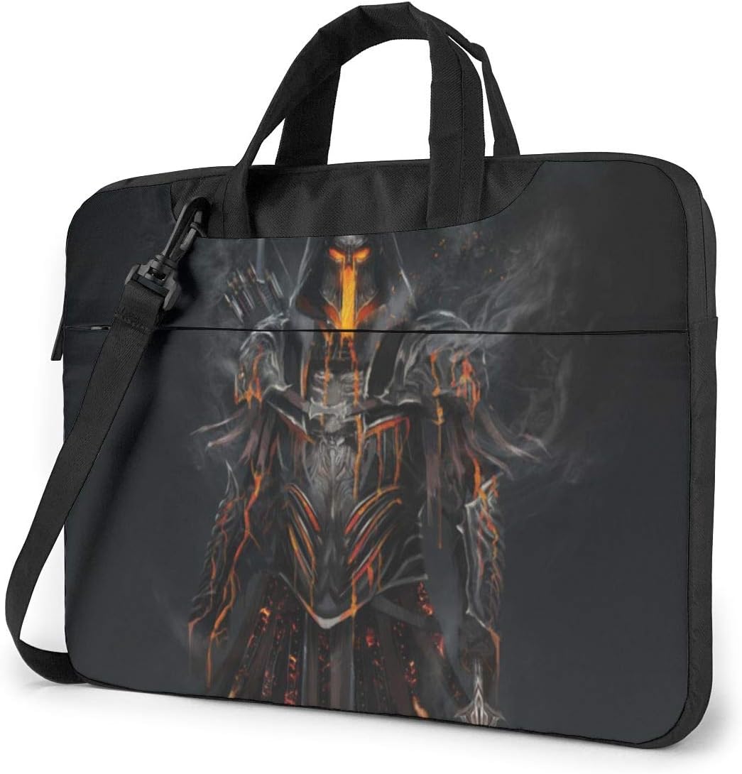 Video Game Assassin's Creed Laptop Sleeve Case Handheld One Shoulder Shockproof Oxford Protective Case/Notebook Computer Pocket Case/Tablet Briefcase Carrying Bag Compatible-15.6 inch