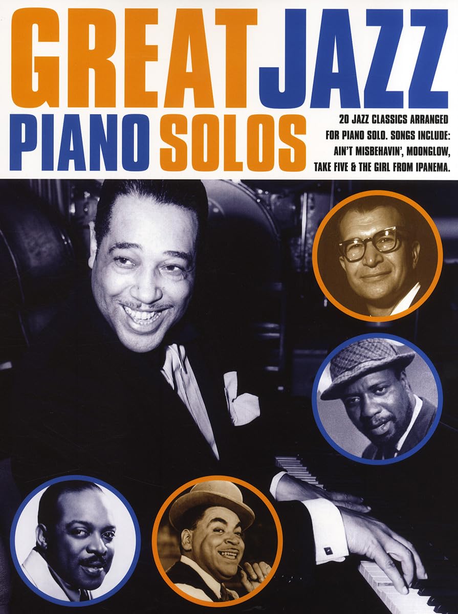 Great Jazz Piano Solos-Music Book