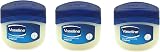 Vaseline Petroleum Jelly 100 ml 3 Pack Skin Care Original Brand