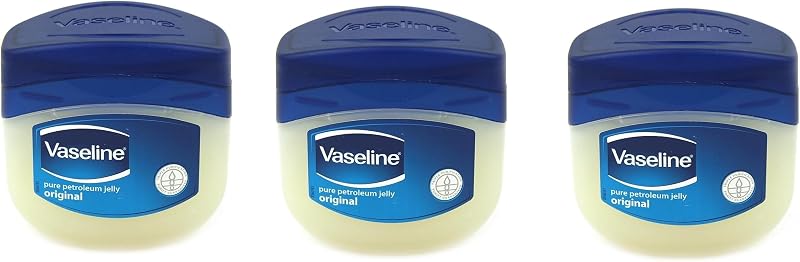 Vaseline Petroleum Jelly 100 ml 3 Pack Skin Care Original Brand
