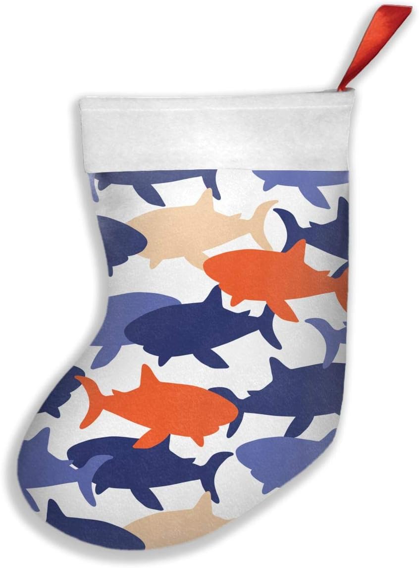 baby shark christmas stocking