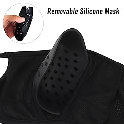 Qavctw Tactical Shooting Mask Foldable Airsoft