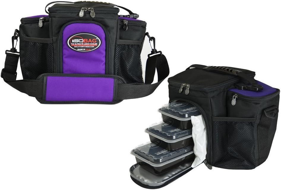 Isobag 3 Meal Management System (Purple/Black): Amazon.es: Hogar