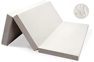 Milliard Tri Folding Memory Foam Mattress with Washable Cover Full Size (75" x 52" x 6")