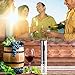 Electric Wine Opener Gift Set Battery Operated Corkscrew, Foil Cutter, Vacuum Stopper and Wine Pourer (Batteries Not Included)