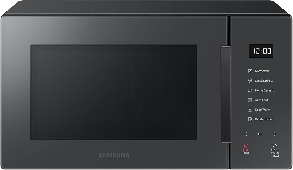 Samsung Bespoke Solo Microwave 800W 23L Charcoal MS23T5018AC