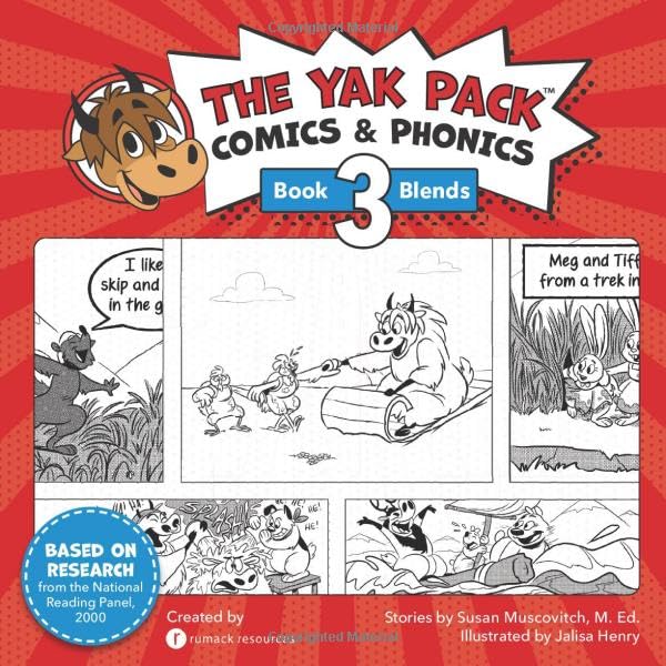 Mua The Yak Pack: Comics & Phonics: Book 3: Learn to read decodable ...