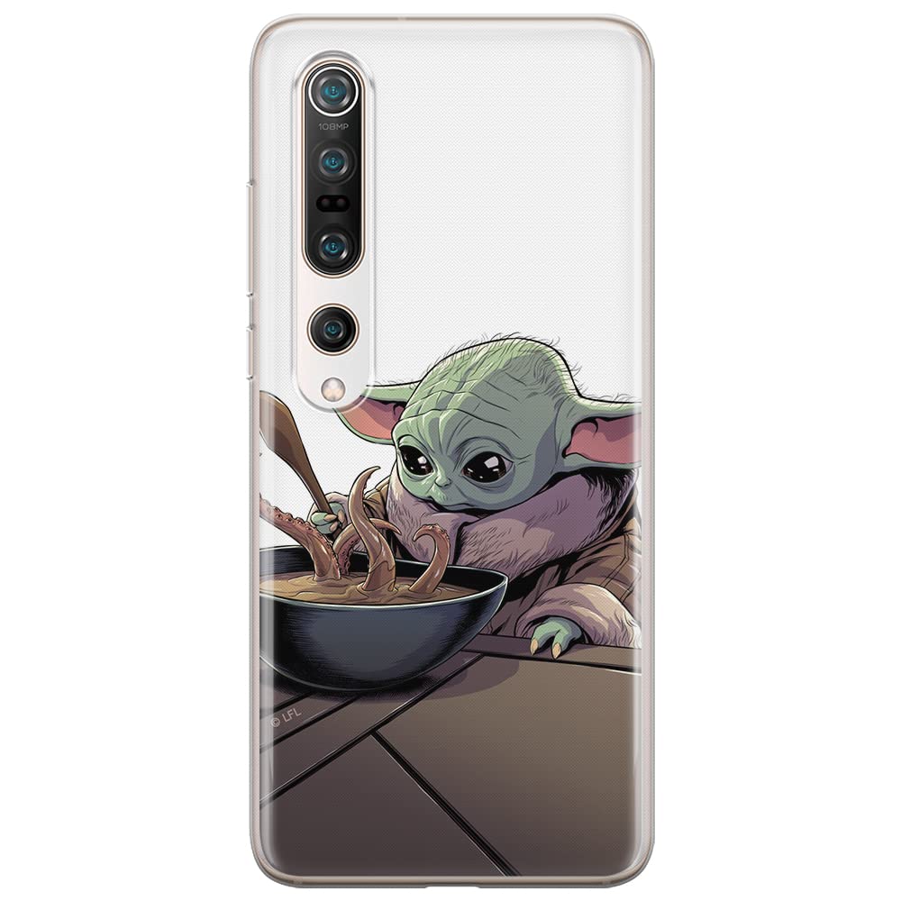 ERT GROUP mobile phone case for Xiaomi MI 10 / MI 10 PRO original and officially Licensed Star Wars pattern Baby Yoda 027 optimally adapted to the shape of the mobile phone, case made of TPU