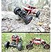 SZJJX RC Rock Off-Road Vehicle 2.4Ghz 4WD High Speed 1:18 Racing Cars RC Cars Remote Radio Control Cars Electric Rock Crawler Electric Buggy Hobby Car Fast Race Crawler Truck-Red