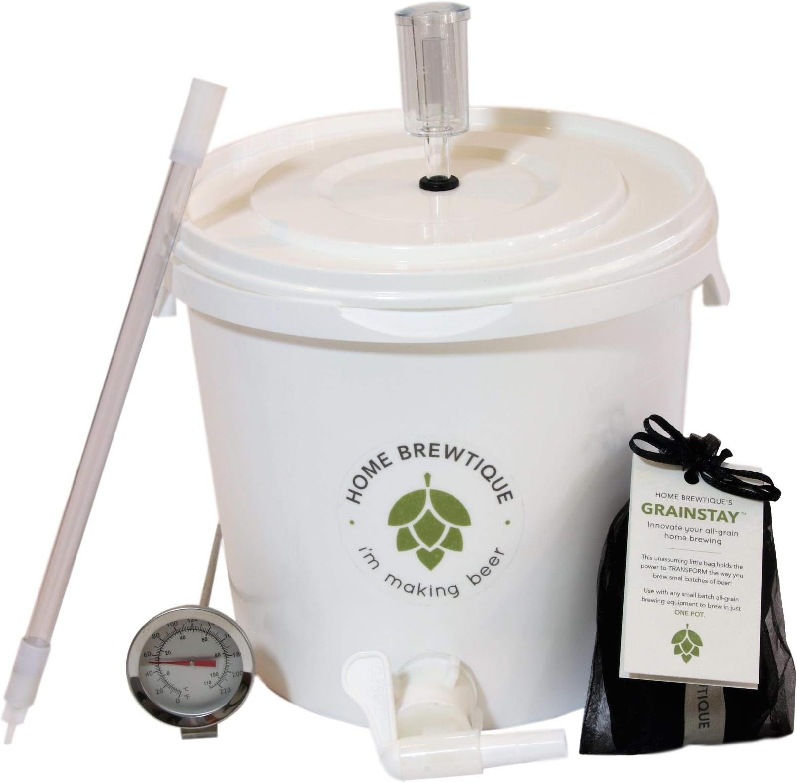 Small Batch Home Brewing Equipment Starter Set Specialist Equipment for All Grain Homebrewing Small Batch 1 Gallon/5 Litre