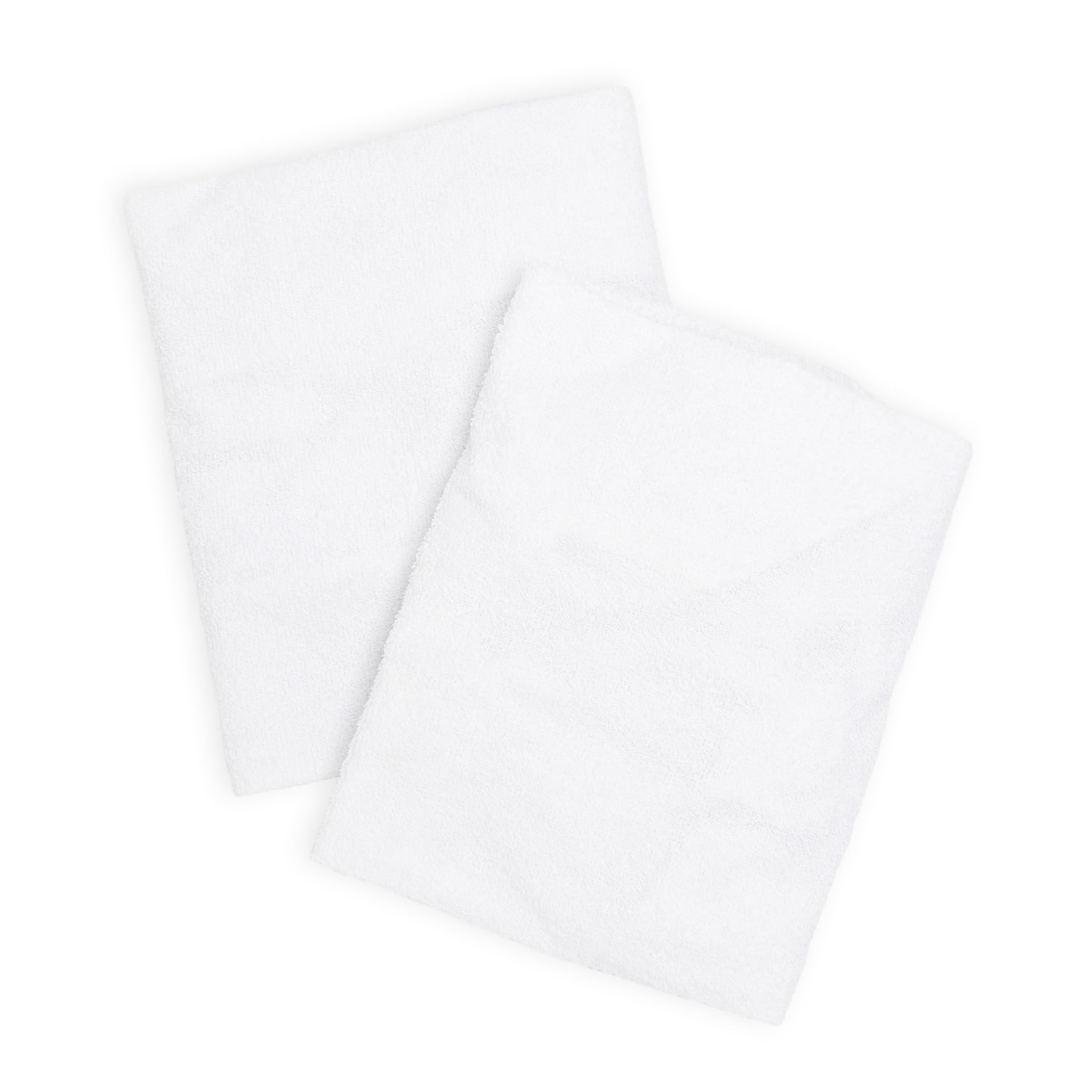 Ti TIN, Set of 2 Mattress Protectors for Child/Baby Bed, 70 x 140 cm | Soft, Breathable, Waterproof and Antibacterial Mattress Protector – 100% Cotton – Polyurethane Lining – Terry Cloth – White