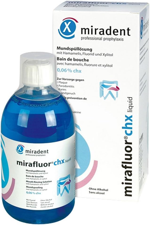Amazon.de Miradent mirafluor® chx liquid, 0, 06, 500 ml