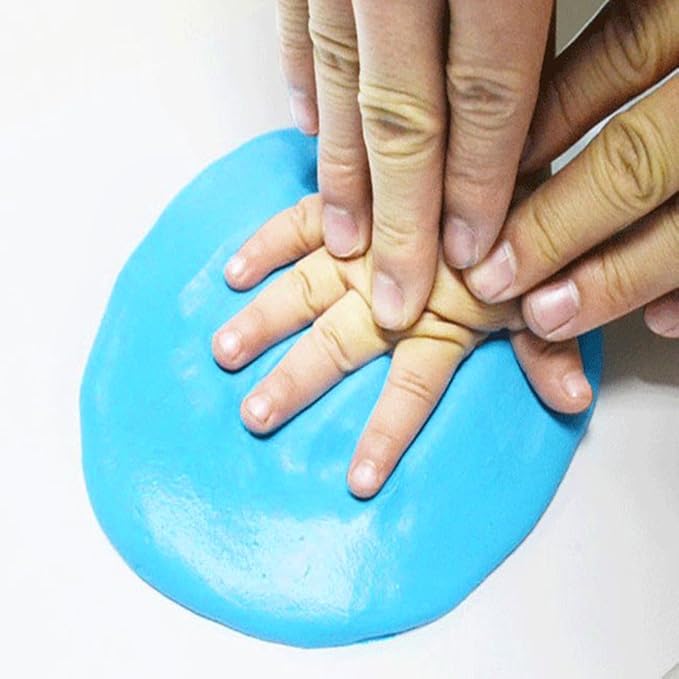 Moulage Et D Empreintes Rameng Pate A Modeler Empreinte De Bebe Pour Les Mains Et Pieds Cadeaux Pour Liste De Naissance Rose Amazon Fr Cuisine Maison