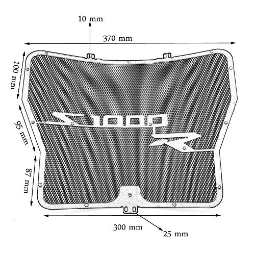 Motor Stainless Steel Radiator Guard Grille Cover Protection Fit For BMW S1000R 2014-2018