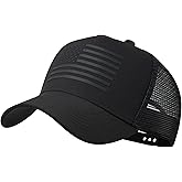 IIN American Flag Mesh Baseball Cap, Patriotic Trucker Hat for Men Women, Quick-Dry Breathable Design, Adjustable Snapback
