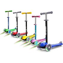 thumbnail image 2 of Joyano Swing Car Wiggle Ride-On - LED Flashing Wheels, No Batteries, For Kids 3+ Up To 110 Lbs, Blue 2 of 9