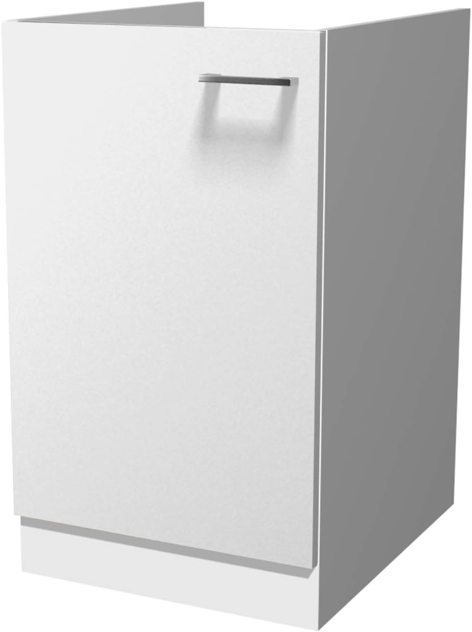 Flex-Well Spülenunterschrank LUCCA | Spülenschrank ohne Arbeitplatte | Breite 50 cm | Weiß