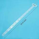 iziusy 10pk Plastic Hanging Merchandise Strips w/ Hooks Display Label Header view 5