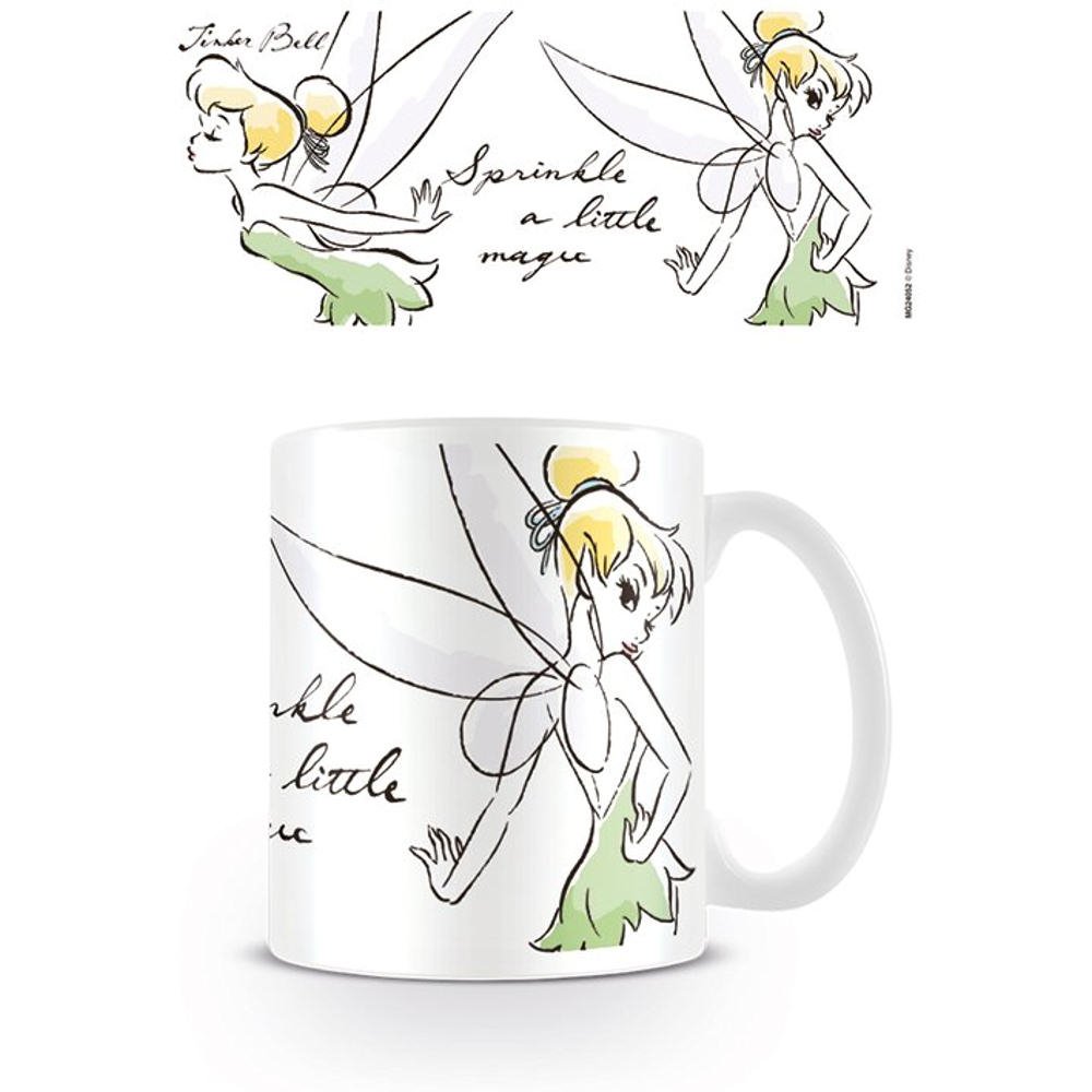 Pyramid International Tinkerbell (Magic) White Mug, Whimsical and Functional Drinkware, 11oz/312ml, One Size