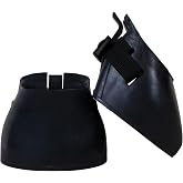 Dura-Tech Protective Rubber Horse Boot | Ultimate Hoof Protection | Ideal Between Trims or Lost Shoes | Easy Slip-On Style | Secure 1" Wide Adjustable Strap | Non-Slip Traction Bottom