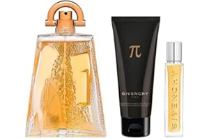 Givenchy PI 3.3oz EDT Spray, 0.42oz EDT Spray, 2.5oz After Shave Balm Men 3 Pc Gift Set