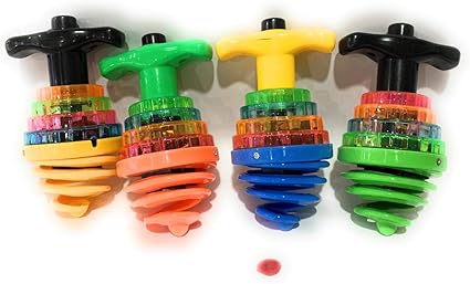 como hacer un trompo con una botella de plastico