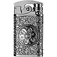 GADATOP Electric Rechargeable USB Lighter - Personalized Creative Rocker, Windproof Flameless Double Arc Plasma With Gift Box (Black)