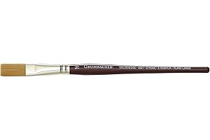 Grumbacher Goldenedge Golden Toray Stroke Watercolor Brush, Synthetic Bristles, Size 1/2" (4621.050)