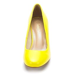 DREAM PAIRS Women's Dress Comfortable Low Heel Pump