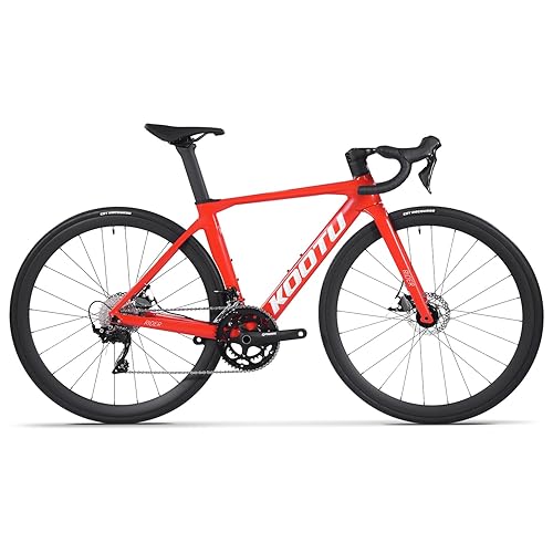 KOOTU Carbon Road Bike, T800 Lightweight Carbon Fiber Frame Racing