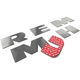 BDTrims Bumper Raised Letters fits Hummer H2 Models (Chrome)