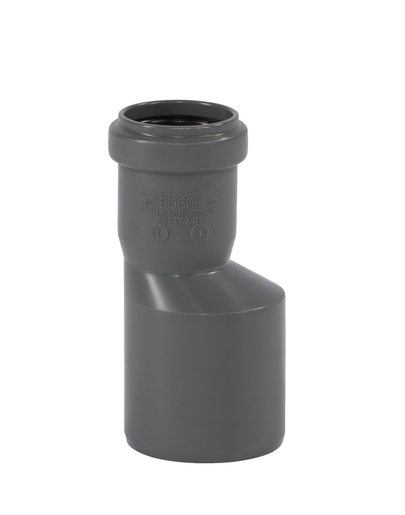 Ostendorf HTsafe Reduction DN 50/32 mm HT Pipe Grey