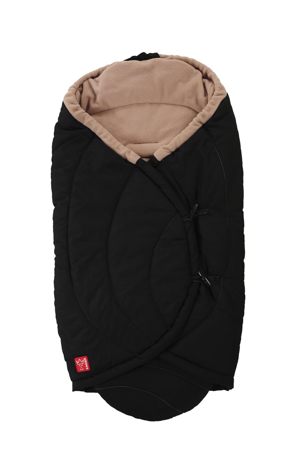 Kaiser Einschlagdecke Coo Coon schwarz/beige