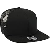 OTTO SNAP Hawaiian Pattern Square Flat Visor 6 Panel Pro Style Snapback Hat