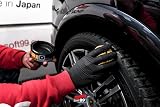 SOFT99 Tire Black Wax 170 g Matte Tire Dressing with Applicator Pad view 9