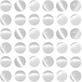 THEDAYEE 8mm White Cat Eye Beads 100pcs Round Glass Gemstone Loose Beads for Jewelry Making