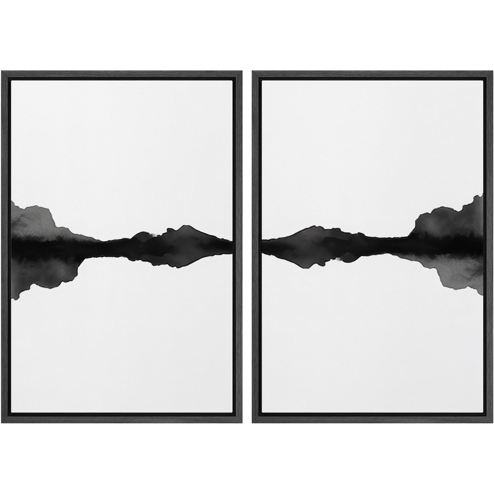 MUDECOR Framed Canvas Print Wall Art Set Minimal