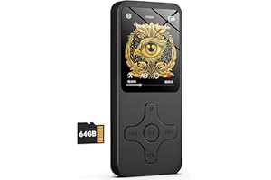 AOVLY Nightingale III :The Ultimate MP3 to Energize Your Day.Mp3 Player with Bluetooth,64GB, HiFi Lossless Sound Quality,Speaker,Recording,Photo,Video,e-Book