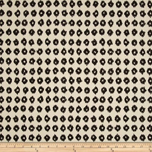 Golding by P Kaufmann Ikat Spots Charcoal Fabric By The Yard