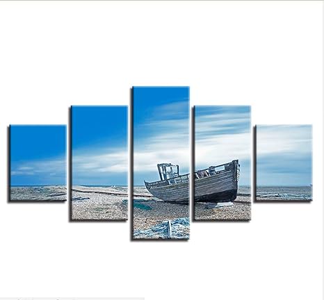 Sxkdyax Kein Rahmen Leinwand Gemalde Wohnzimmer Dekor 5 Stucke